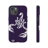 Scorpio (eggplant) - Phone Case