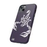 Scorpio (eggplant) - Phone Case