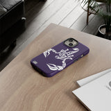 Scorpio (eggplant) - Phone Case