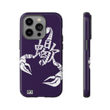 Scorpio (eggplant) - Phone Case