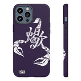 Scorpio (eggplant) - Phone Case