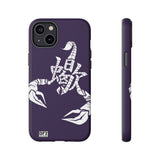 Scorpio (eggplant) - Phone Case