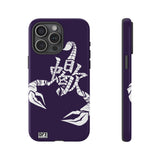 Scorpio (eggplant) - Phone Case