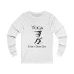 Yoga - Unisex Long sleeve Tee