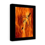 Spartan in Fire Canvas Gallery Wraps