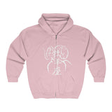 Aries - Unisex Heavy Blend™ Full Zip Hooded Sweatshirt