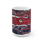 Squid - White Ceramic Mug (new version)