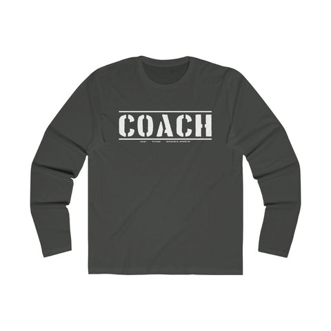 Coach (Front) - Men's Long Sleeve Crew Tee