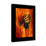 Panther through Fire Canvas Gallery Wraps