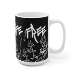 Set Your Life Free (Hell Modern) - White Ceramic Mug