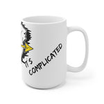 Stupid Cupid Complicated - White Ceramic Mug