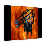 Panther through Fire Canvas Gallery Wraps