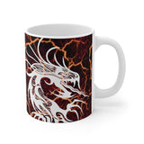 Dragon (ver 2.0)  - White Ceramic Mug