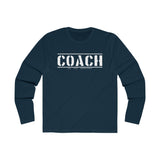 Coach (Front) - Men's Long Sleeve Crew Tee