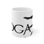 Yoga  - White Ceramic Mug