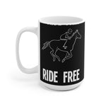 Horseback Free - White Ceramic Mug
