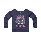 Small Town Girl Wide neck Sweatshirt