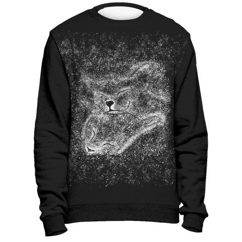 Catsellation Black Sweatshirt