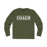 Coach (Front) - Men's Long Sleeve Crew Tee