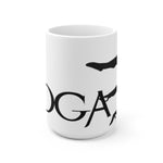 Yoga  - White Ceramic Mug