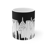 Atlanta Skyline - White Ceramic Mug