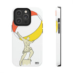 Heading to the Beach (White background) - Phone Case