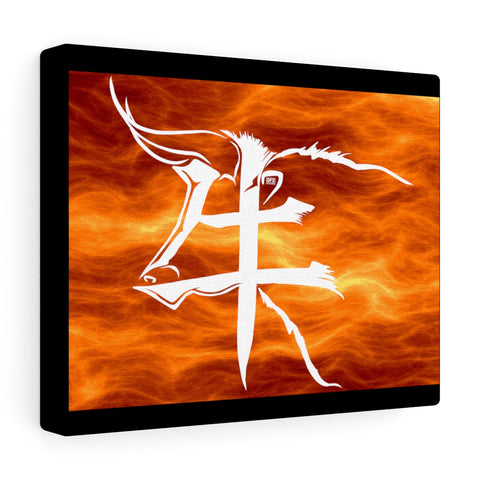 Tarus in Fire Canvas Gallery Wraps