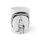 Yoga Zen  - White Ceramic Mug