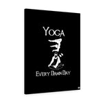 Yoga Daily Canvas Gallery Wraps